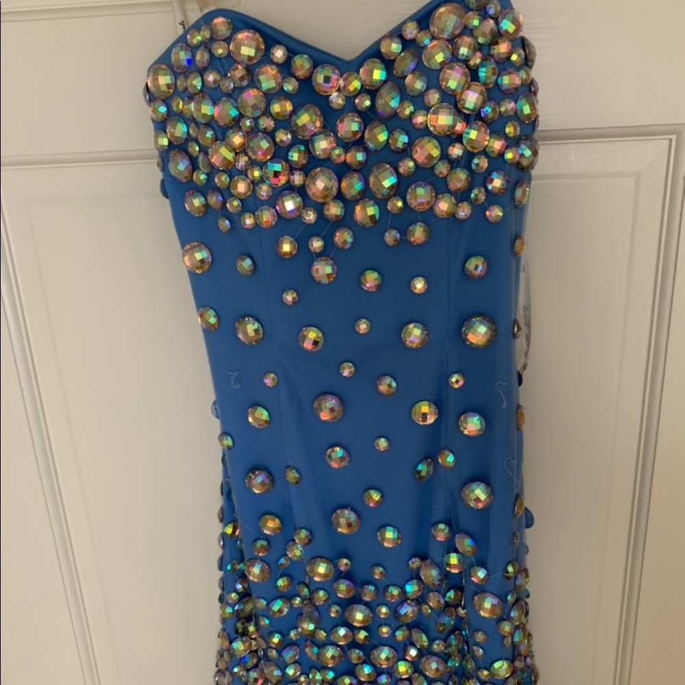 Strapless party time dress